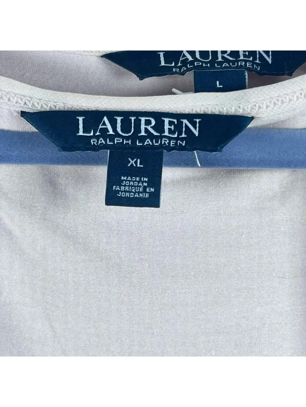 Womens Lauren Ralph Lauren Pale Pink Loose Longline Cardigan (L)  And Tank (XL)
